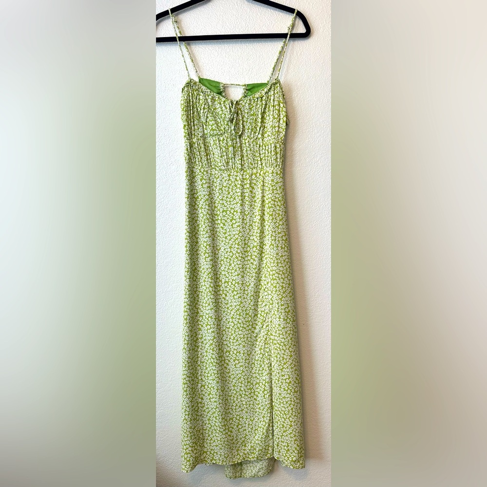 ASTR THE LABEL Cutout Midi Dress